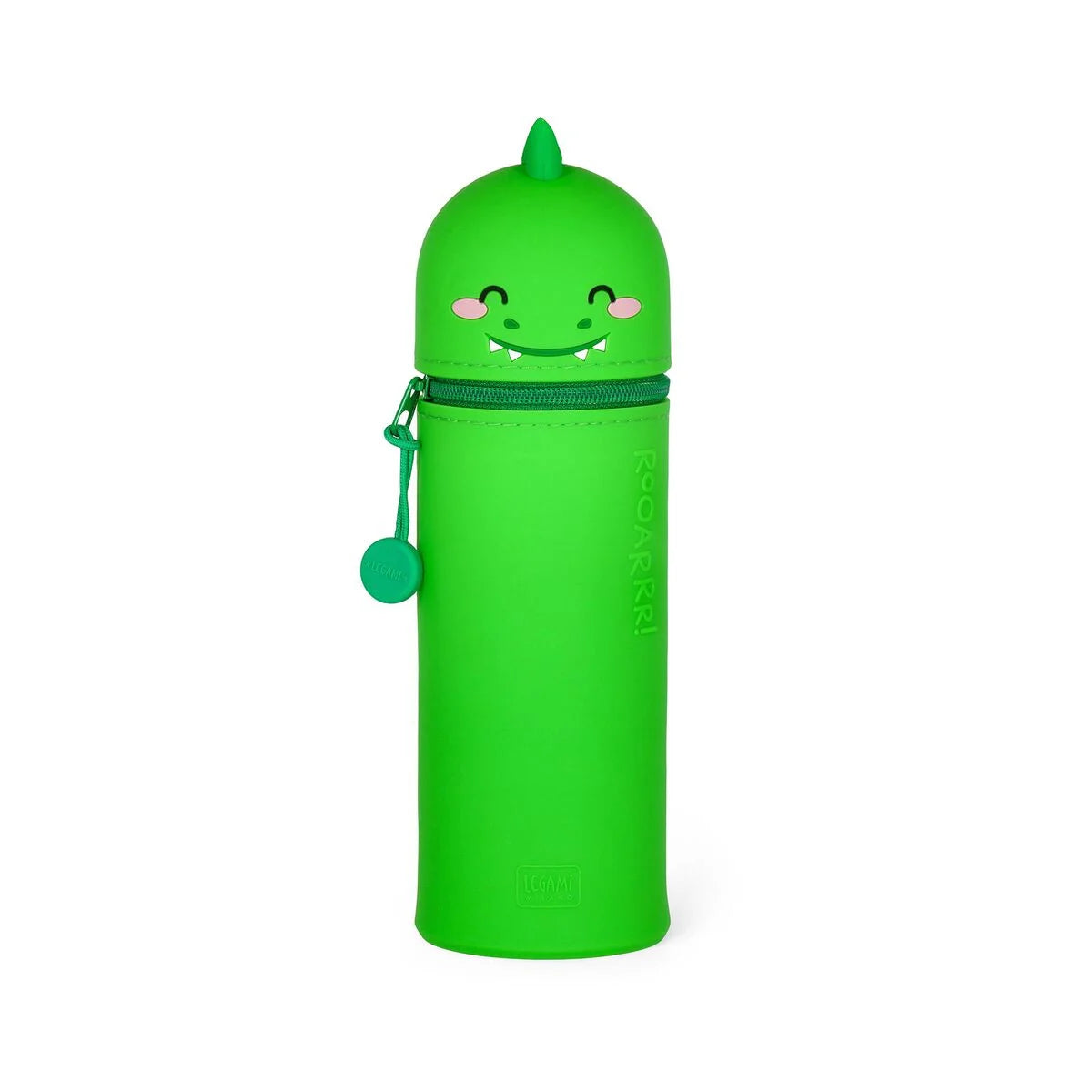 Estojo de Silicone Macio 2 em 1 - Kawaii - Dinossauro