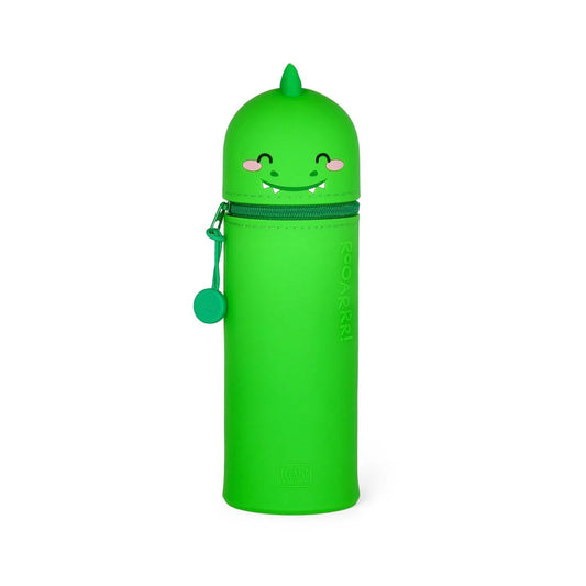 Estojo de Silicone Macio 2 em 1 - Kawaii - Dinossauro