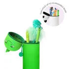 Estojo de Silicone Macio 2 em 1 - Kawaii - Dinossauro