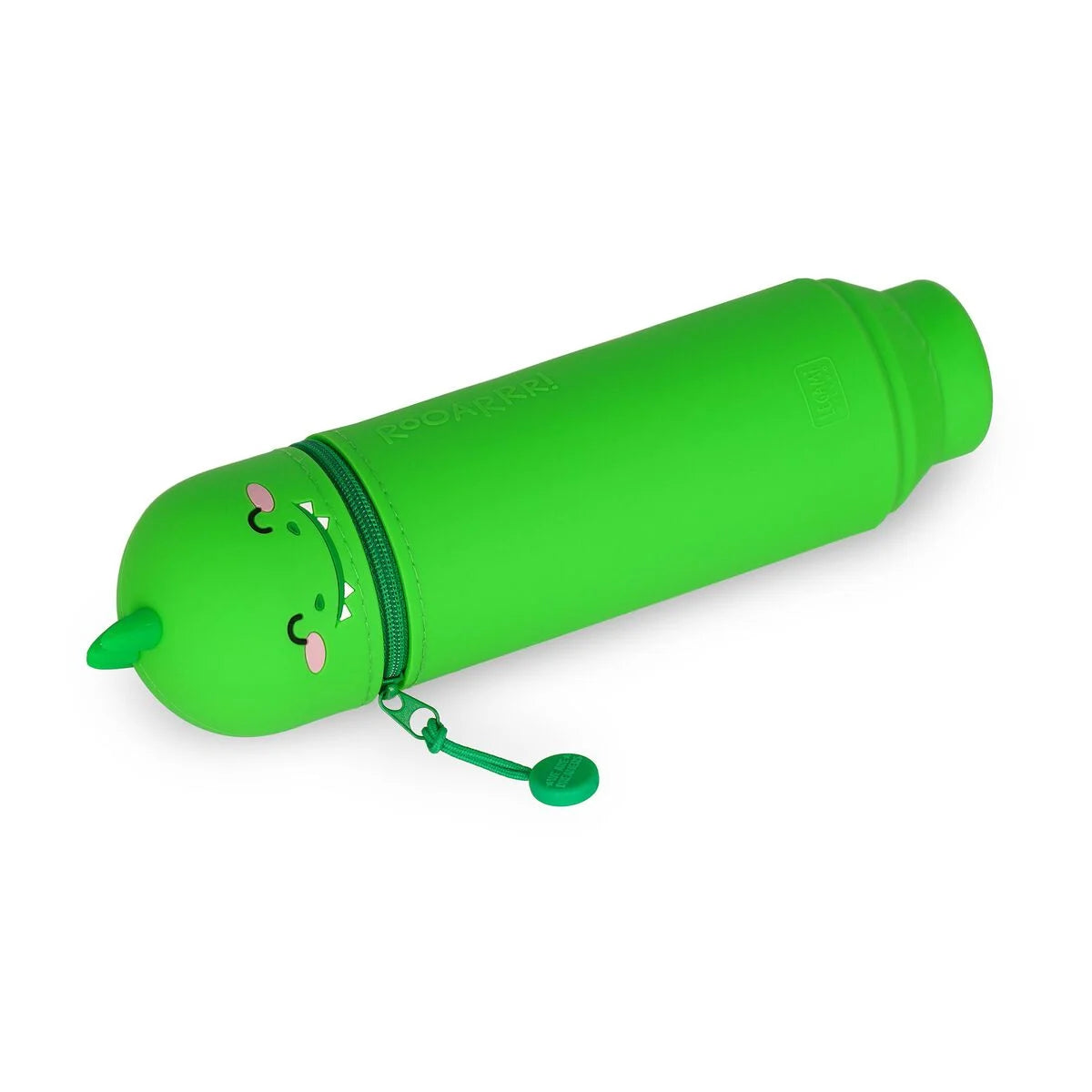Estojo de Silicone Macio 2 em 1 - Kawaii - Dinossauro