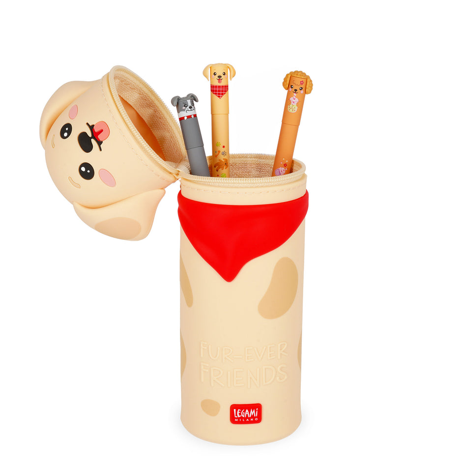 Estojo de silicone macio 2 em 1 - Kawaii Golden Legami