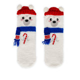 Meias antiderrapantes Legami Urso Polar de Natal – Criança 26–34 – fotografia oficial Legami