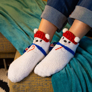 Meias antiderrapantes Legami Urso Polar de Natal – Criança 26–34