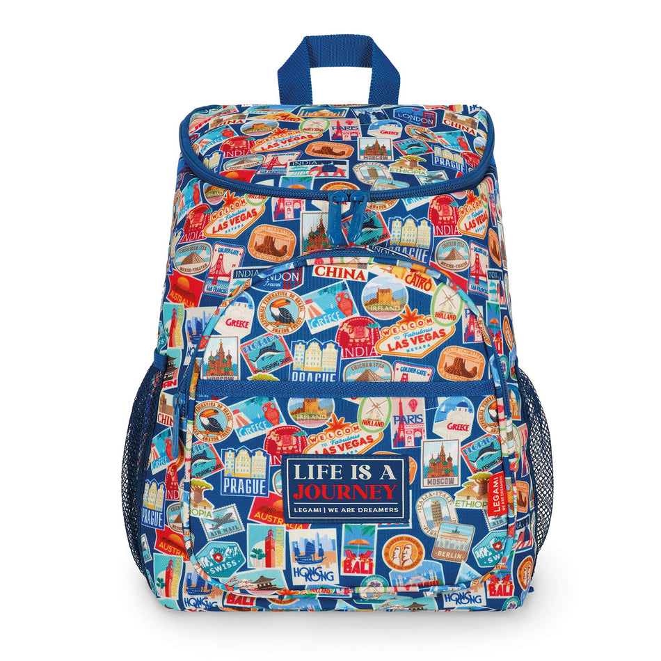 Mochila Térmica Legami 20L Travel Stickers