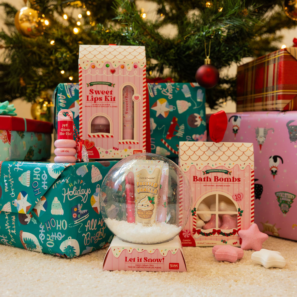 Óleo Labial Legami Glow Ho-Ho! – Natal