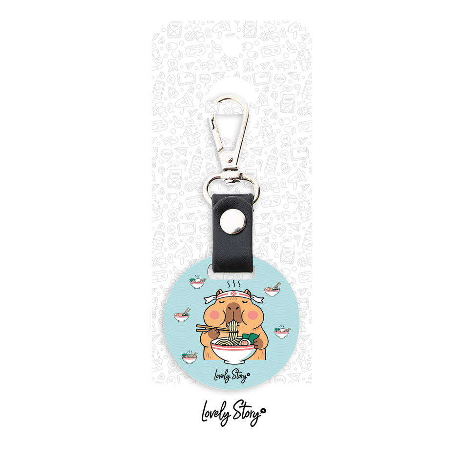 Porta-chaves Capivara Foodie ice