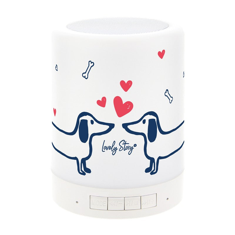Candeeiro com coluna Bluetooth Lovely Story – Velvet Paws — Ref. LP2655