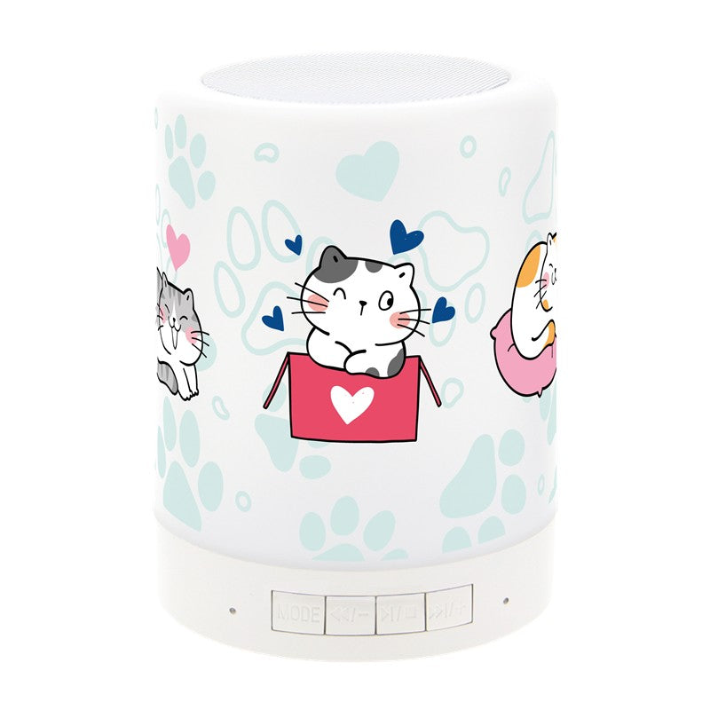 Candeeiro com coluna Bluetooth Lovely Story – Cat Whiskers — Ref. LP2656