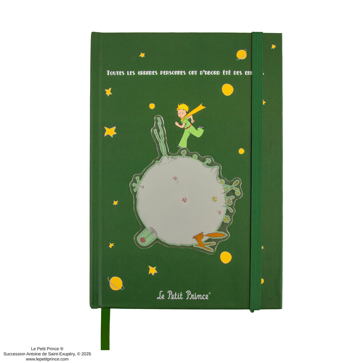 Caderno de Capa Dura O Principezinho Spinning Asteroid B-612