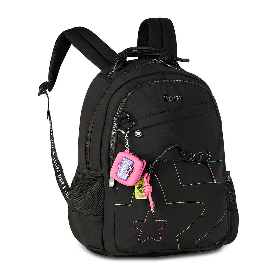 Mochila Luluca Preto modelo 2026