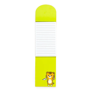 Bloco de notas flip Adoramals Tigre - Papelaria Encantada