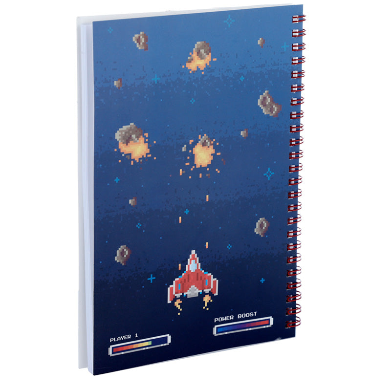 Conjunto de Papelaria de 6 Peças - Game Over - Papelaria Encantada