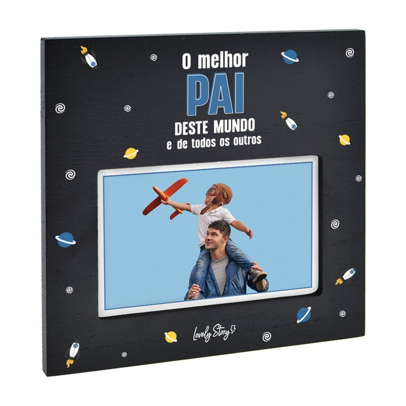 Moldura de fotos - O Melhor Pai deste mundo e de todos os outros
