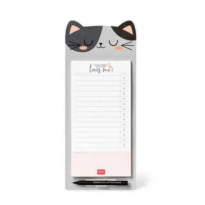 Bloco de notas magnético Gato Legami