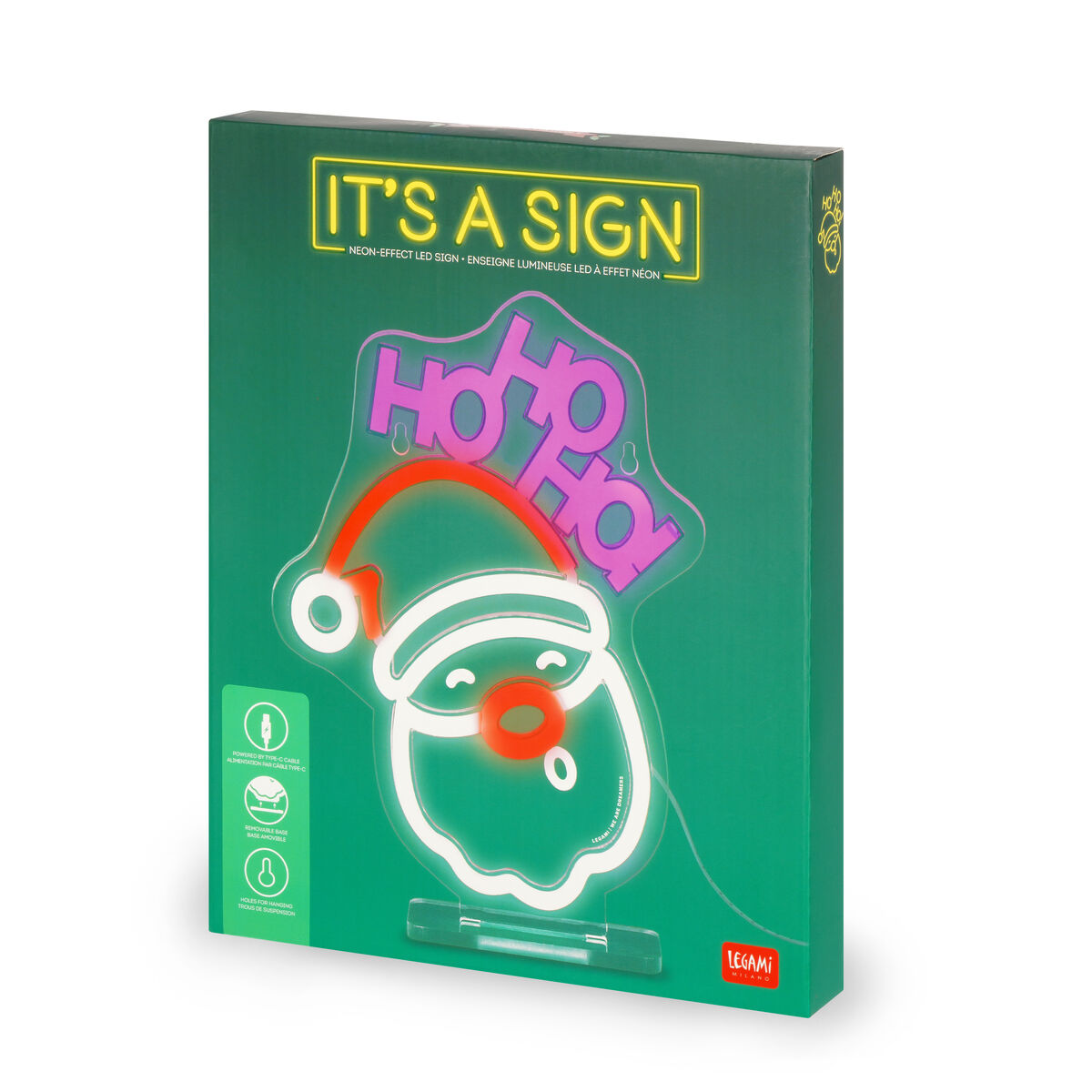 Luz Neon Pai Natal Legami