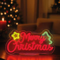 Lâmpada LED com efeito néon - Feliz Natal - É um sinal