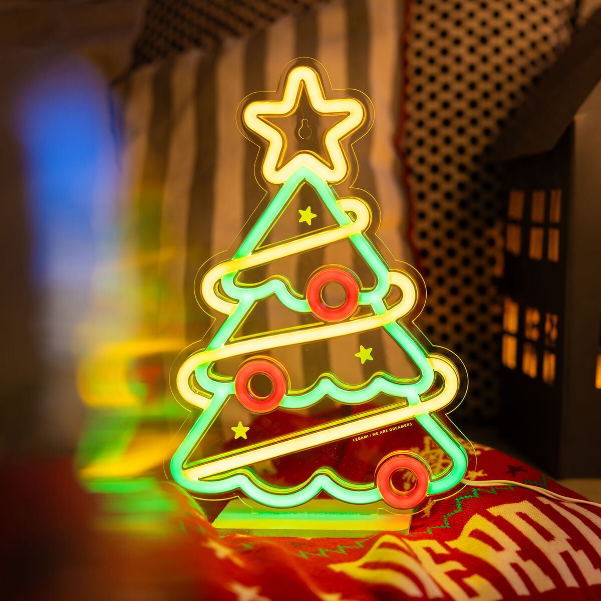 Luz LED Néon Árvore de Natal Legami – It's a Sign