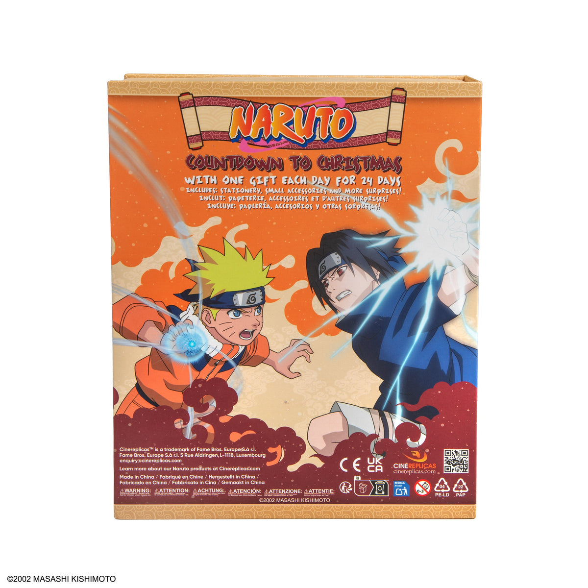 Calendário do Advento Naruto Rasengan 2026