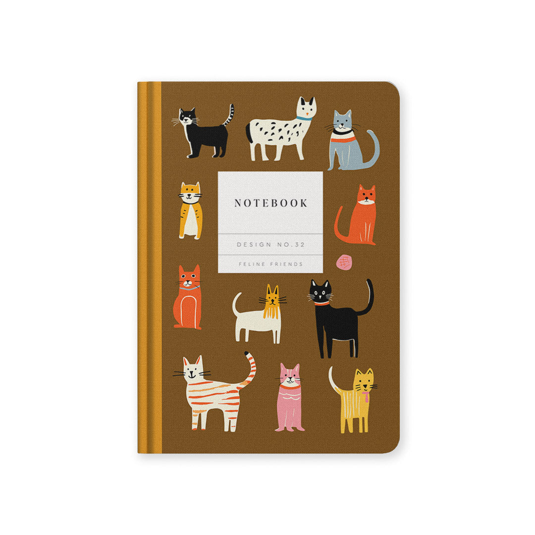 Caderno Ohh Deer A5 Kaleido Feline Friends