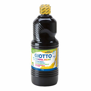 Guache Giotto lavável 1000 ml preto