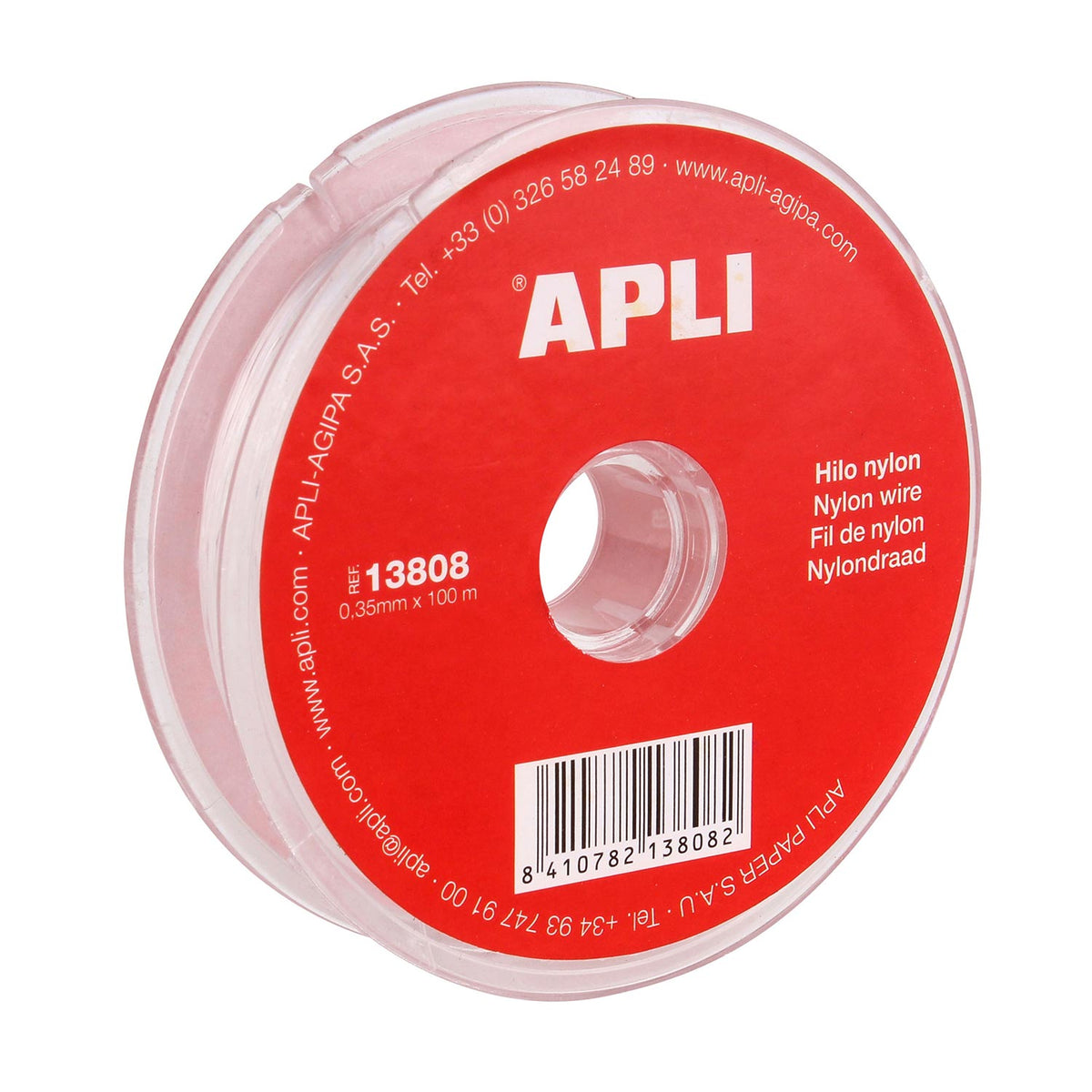 Fio de nylon Apli 0,35 mm x 100 m
