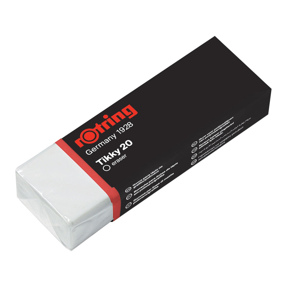 Borracha Rotring Tikky 20 grande branca