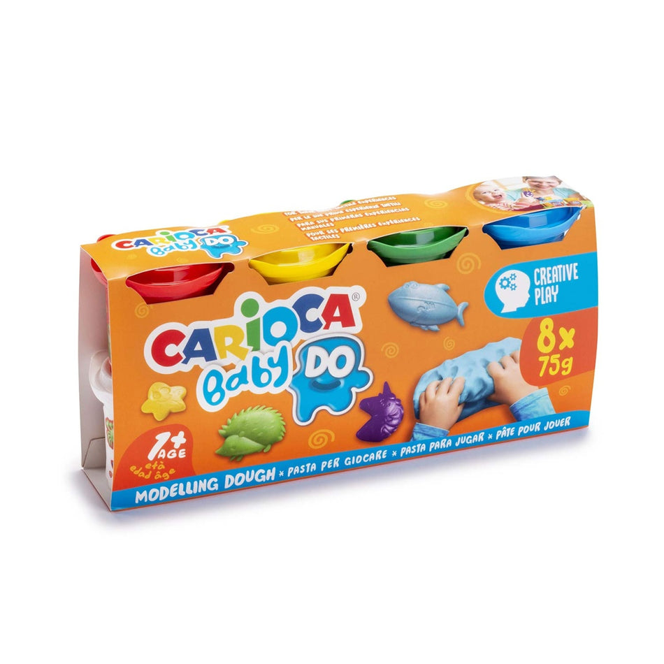 Plasticina Carioca Baby 8x75ml