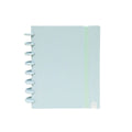 Caderno A5 ingeniox Pautado 80FL 100gr Azul Pastel