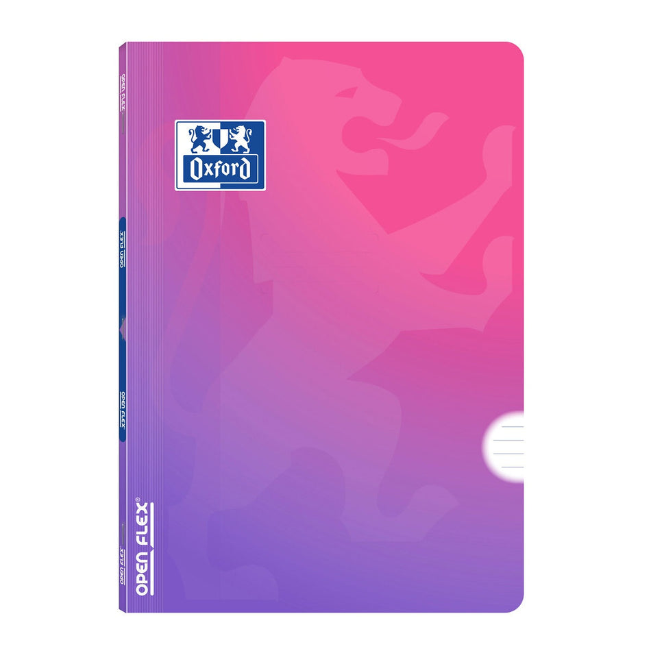 Caderno Oxford OpenFlex Gradient Rosa/Roxo Pautado