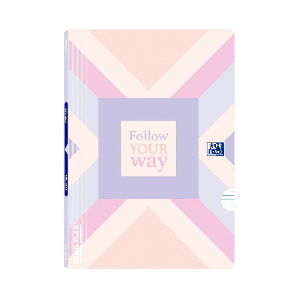Caderno Oxford OpenFlex Cute "follow your way" Pautado