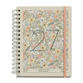 Agenda semanal A5 2027 espiral Miquelrius Plus Trends Liberty Taupe