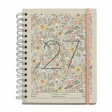 Agenda semanal A5 2027 espiral Miquelrius Plus Trends Liberty Taupe
