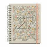 Agenda diária A5 2027 espiral Miquelrius Plus Trends Liberty Taupe
