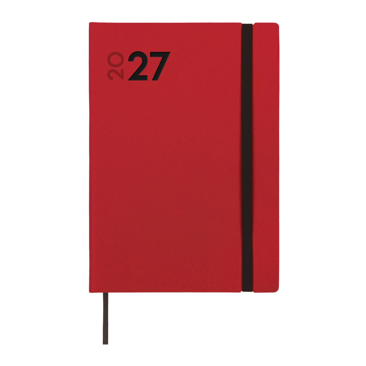 Agenda semanal A5 2027 finocam Mara vermelho