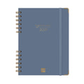 Agenda semanal A5 2027 espiral finocam Alma azul