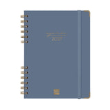 Agenda semanal A5 2027 espiral finocam Alma azul