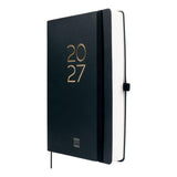 Agenda diária A5 2027 finocam Capri preto