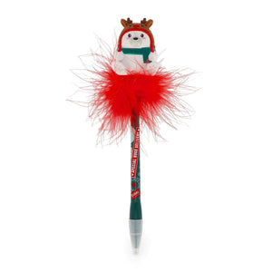 Caneta com Luz Legami Writing Is Magic – Urso Rena Natal