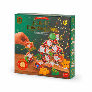 Jogo de Equilíbrio em Madeira Legami – Ho Ho Ho
