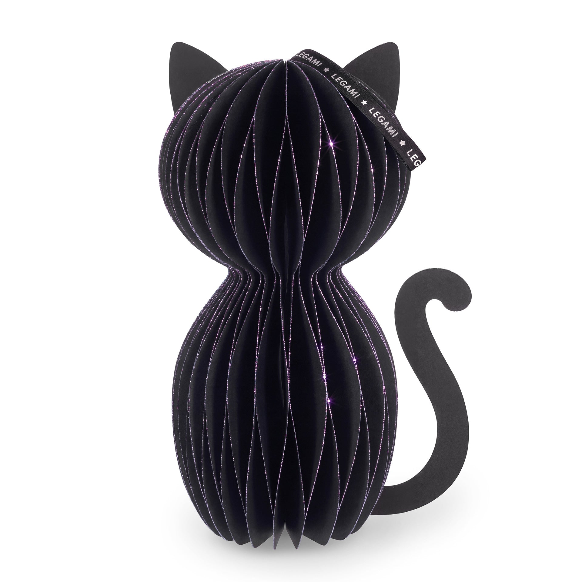 Decoração Halloween Favo de Mel - Legami Gato Preto