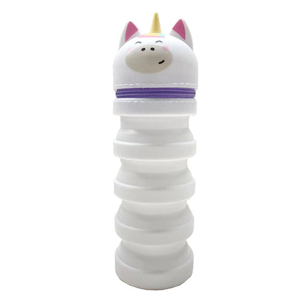 Estojo pop-up de silicone para lápis Unicórnio Adoramals - Papelaria Encantada