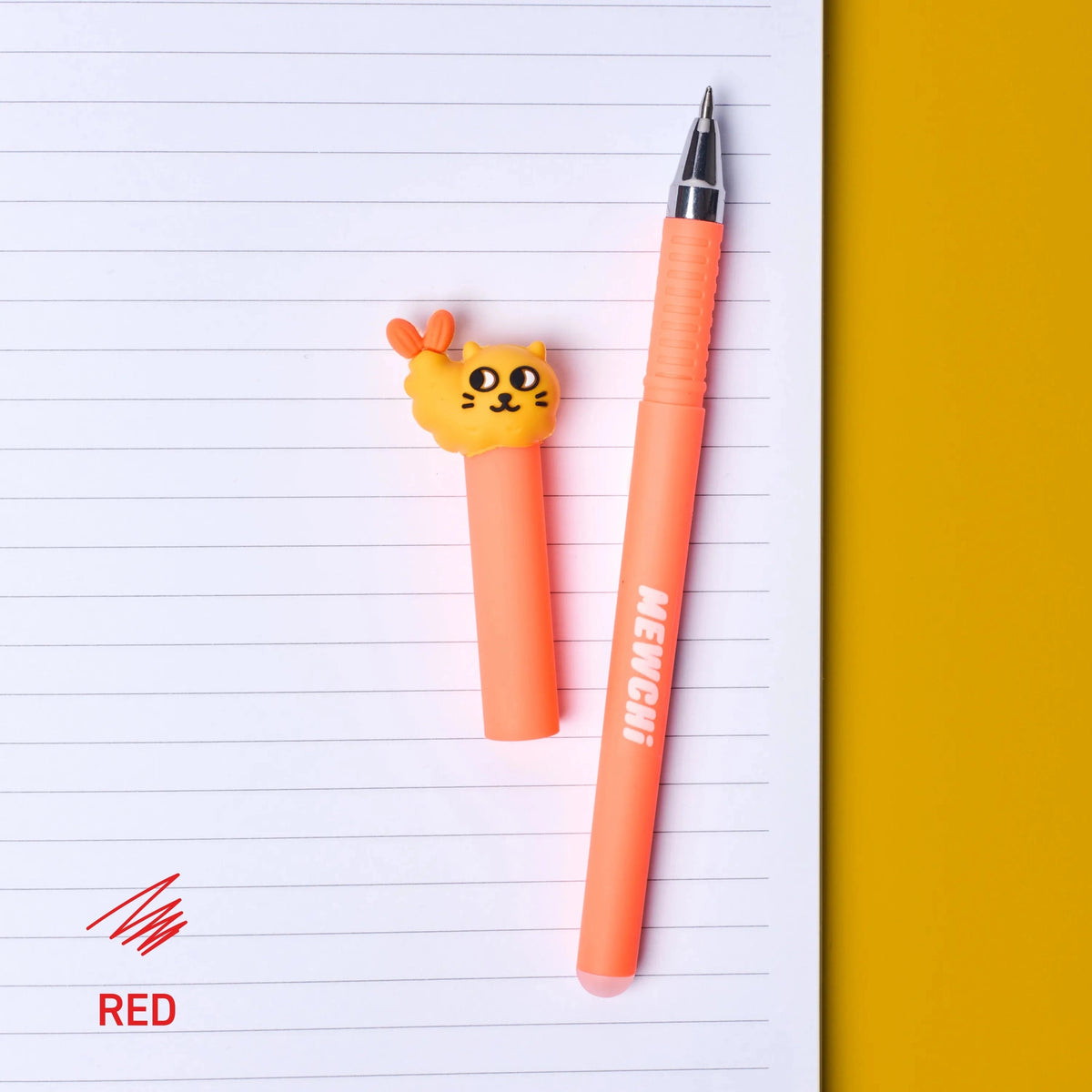 Caneta Apagável OMY Pen Buddies Mewchi