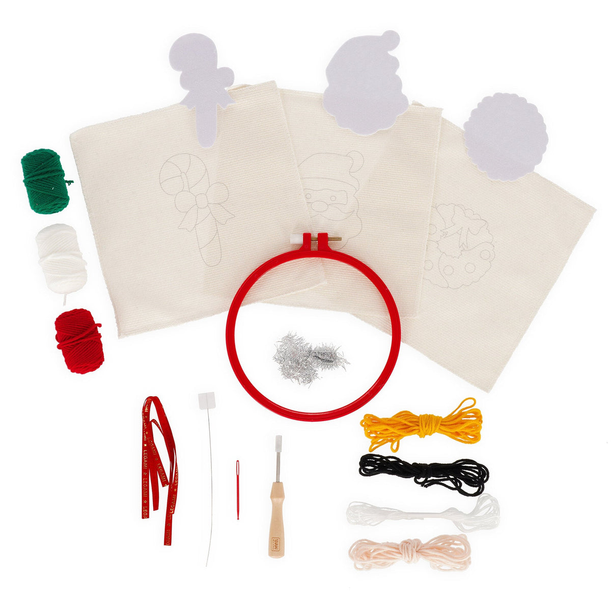 Kit de Punch Needle Legami – Decoração de Natal