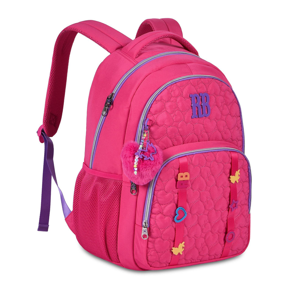 Mochila Rebecca Bonbon 44cm Rosa