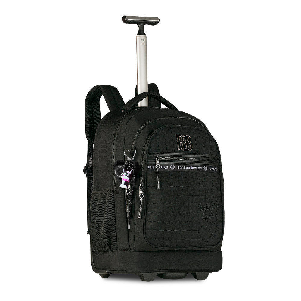 Trolley Rebecca bonbon Preto 48cm
