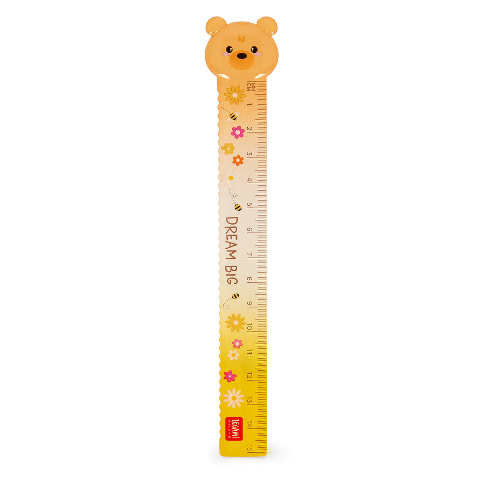 Régua Legami Urso 15cm