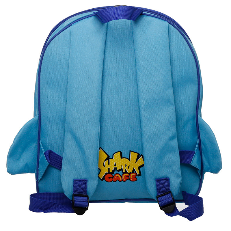 Mochila em Poliéster - Shark Cafe (Mandíbulas) - Papelaria Encantada