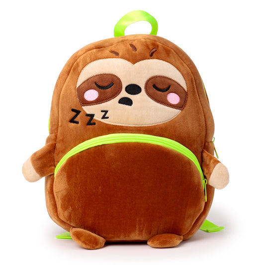 Mochila de Pelúcia Adoramals - Cody a perguiça - Papelaria Encantada
