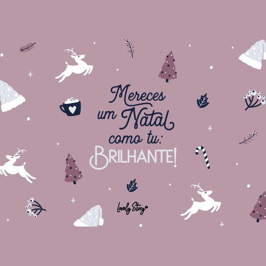 Envelope para Oferecer Dinheiro - Mereces um Natal como tu Brilhante