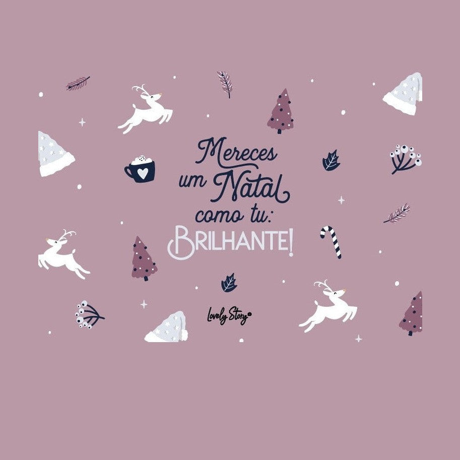 Envelope para Oferecer Dinheiro - Mereces um Natal como tu Brilhante
